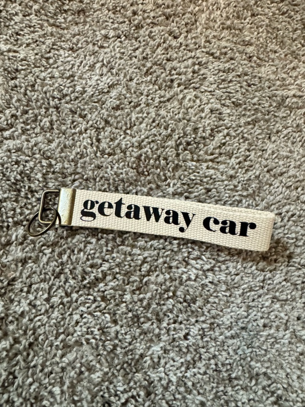 Getaway Car Keychain Fabric Strap - Ts Taylor swift reputation era